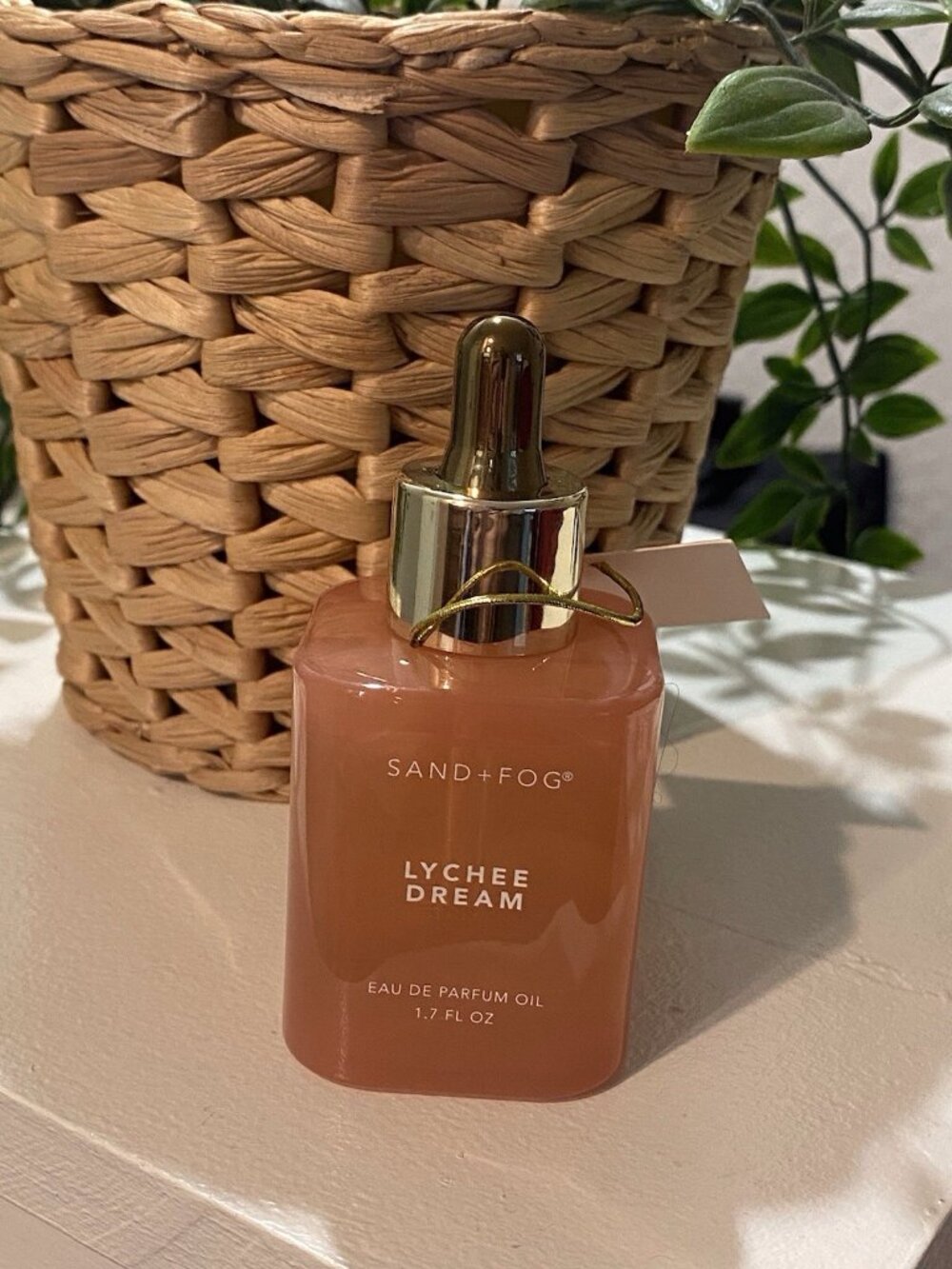 Sand + Fog Eau De Parfum Oil 1.7 fl oz Lychee Dream Pear Peach Jasmine Amber NEW